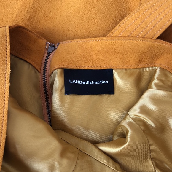 Land of distraction suede maxi dress Made in USA - Picture 6 of 8